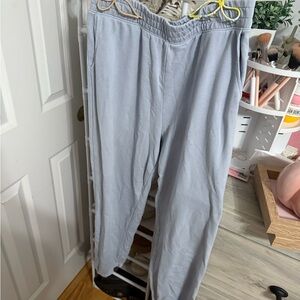 American Eagle Outfitters Light Blue Sweatpants